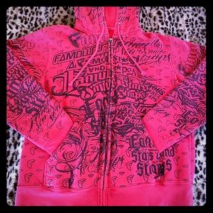 Famous Brand Red Hoodie